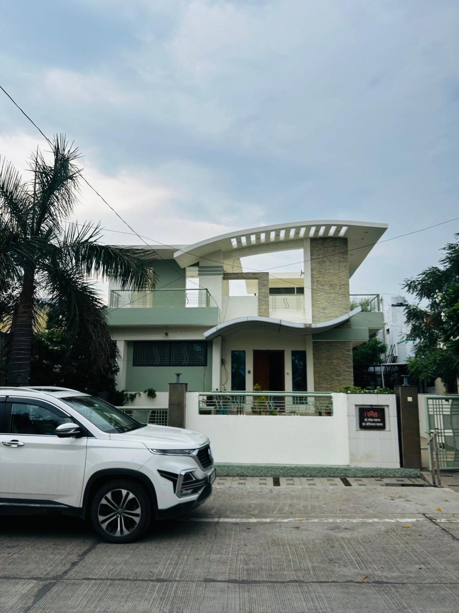 Private & Elegant 3Bhk Villa, Hillside Hideaway, 10 Mins From Mh Bus Stand Aurangābād Esterno foto